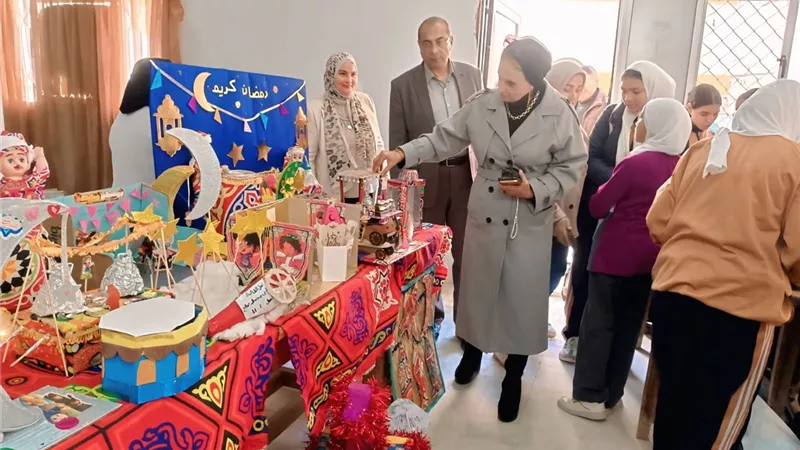 أجواء رمضانية واحتفالية بمدرسة الشهيد محمد المسيري بالعجمي