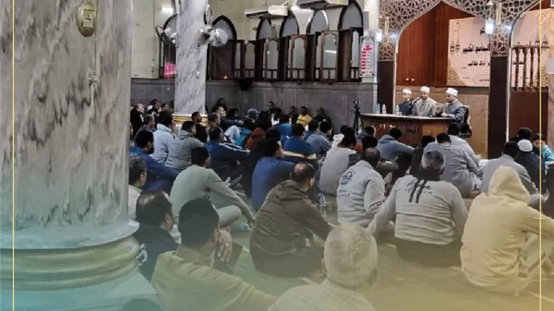 مديرية أوقاف السويس تعقد الملتقى الفكري بمسجد علي بن أبي طالب ( رضي الله عنه) 