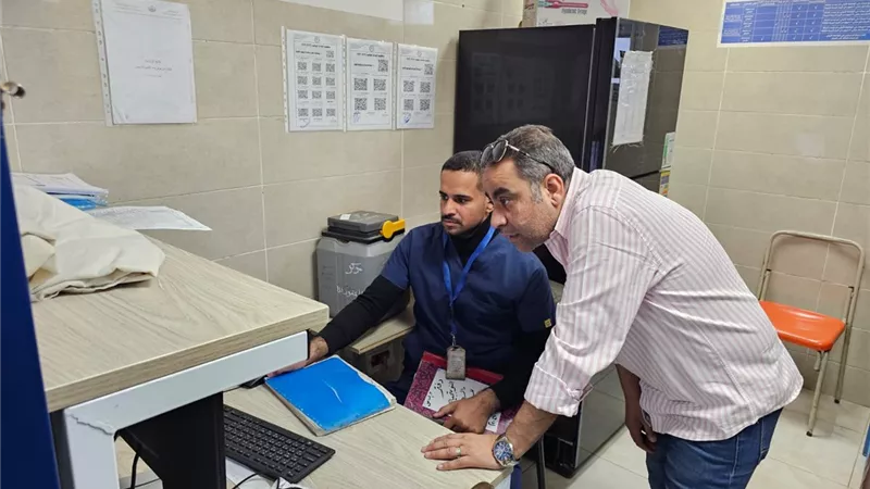 وكيل صحة أسيوط يجرى جولة مفاجئة بمستشفى ساحل سليم والمراكز الصحية