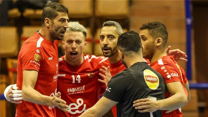 «رجال طائرة الأهلي» يفوز على الجزيرة في دوري السوبر