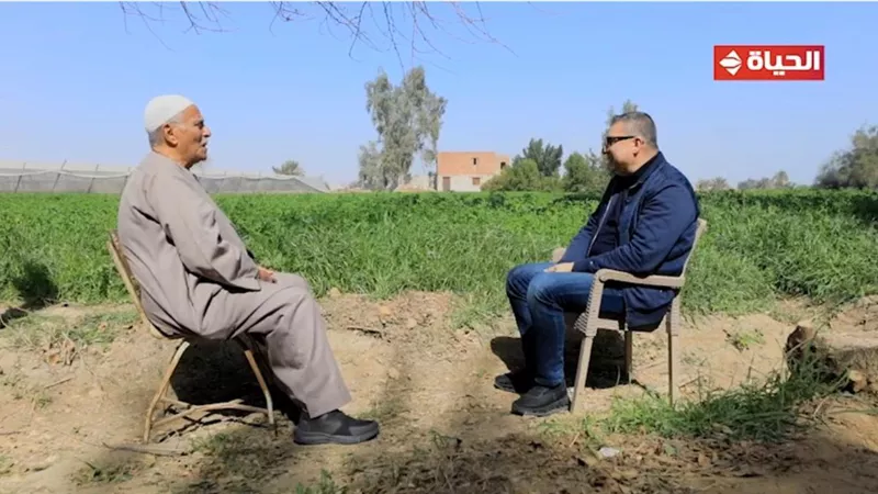 «أجمل ناس».. الحاج ناجي «من صحراء قاحلة إلى جنة خضراء»