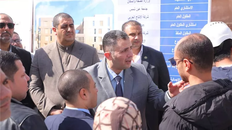 محافظ دمياط يتابع آخر مستجدات إحلال وإنشاء مستشفى فارسكور المركزى