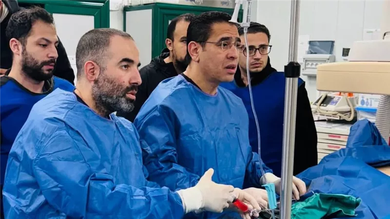 تقنية IVUS بمستشفى الزيتون تنقذ مريضاً من دعامات قلبية غير ضرورية