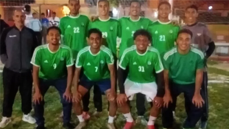 منتخب جامعة قنا لكرة القدم يشارك في الدورة الرمضانية بمنطقة التجنيد بقنا 