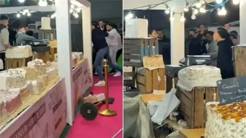  شجار بالأجبان| لحظة استخدام المزارعين الفرنسيين ألواح الجبن كأسلحة