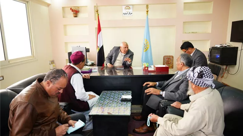  محافظ مطروح يقوم بزيارة ميدانية لمدينة السلوم لمتابعة القطاعات الخدمية