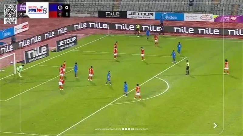 نتيجة وملخص وأهداف مباراة الأهلي وسموحة اليوم (1-0) في الدوري المصري 2025-2026