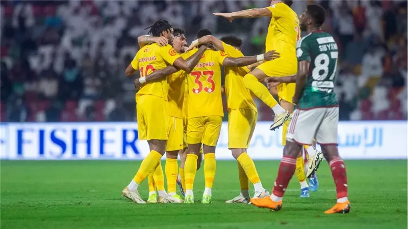 ملخص ونتيجة مباراة القادسية والاتفاق الشوط الثاني (4-0) اليوم في دوري روشن