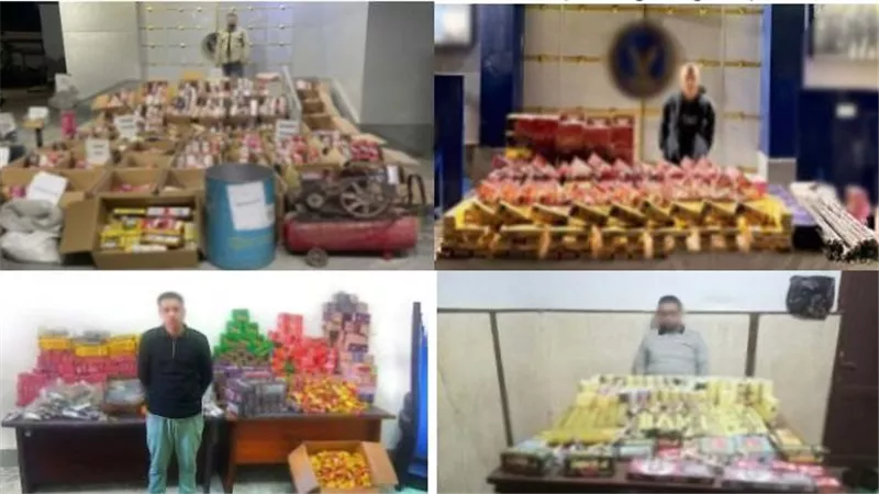الأمن العام يضبط 1.5 مليون قطعة ألعاب نارية خلال حملات مكثفة