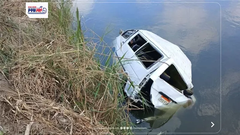 ارتفاع عدد ضحايا حادث انقلاب ميكروباص بترعة الإبراهيمية لـ4 وفيات بالمنيا
