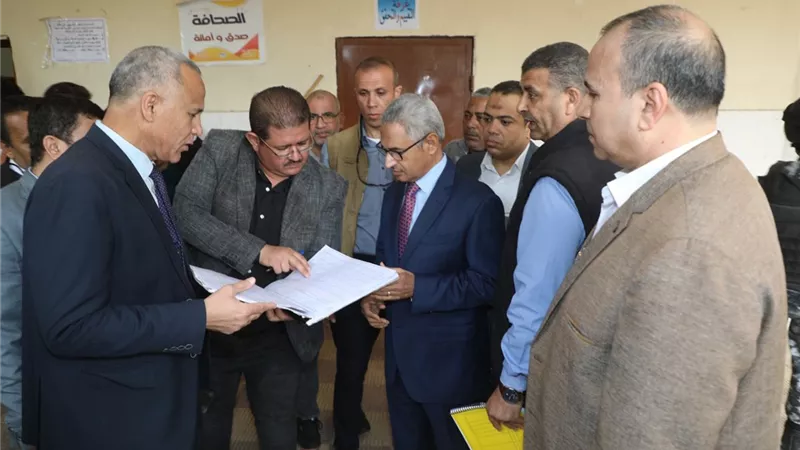 محافظ بني سويف يوجه بإحالة مدرسة الواسطى الصناعية العسكرية للتحقيق