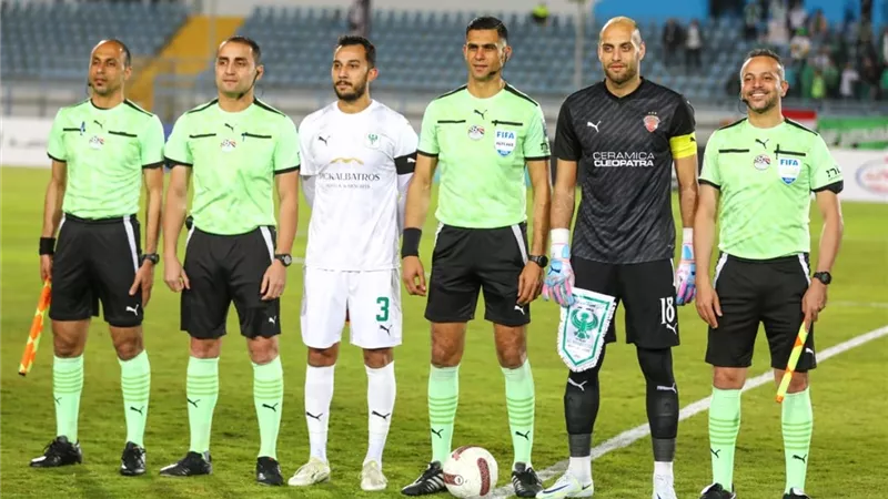 محمد معروف يدير لقاء المصري ومودرن سبورت تحكيميًا بدوري نايل