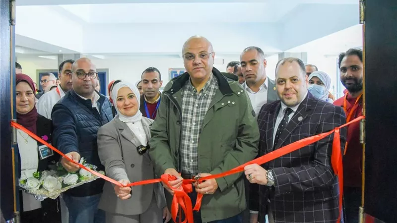 محافظ الإسكندرية يفتتح الجناح الملكي بـمستشفى العجمي التخصصي 