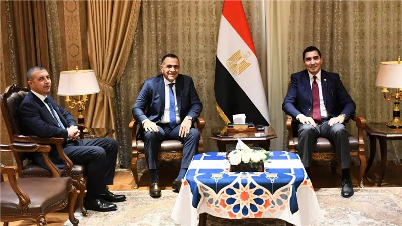 وزير الشباب والرياضة يستقبل رئيس الشركة الإفريقية لبحث التعاون المشترك