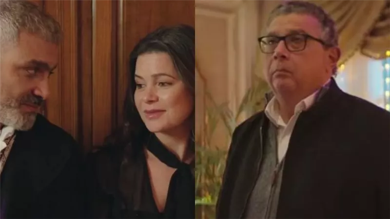 مسلسل كان ياما كان الحلقة 7.. ماجد الكدواني يلتقي بصديق طليقته يسرا اللوزي