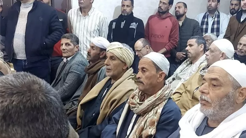 بعد مقتل عريس قبل زفافه على يد صديقه.. صلح ينهي خصومة بين عائلتين في البحيرة
