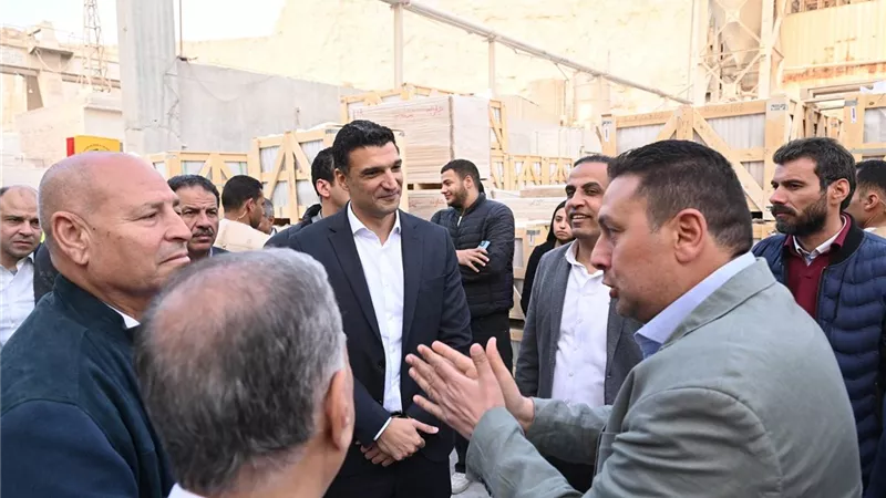 وزير الصناعة ومحافظ القاهرة يتفقدان 5 مصانع متخصصة في تصنيع منتجات الرخام