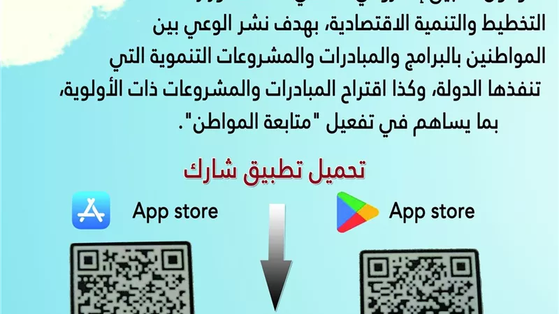 «شارك 2030».. أول تطبيق حكومي لتعزيز المشاركة المجتمعية في خطط التنمية