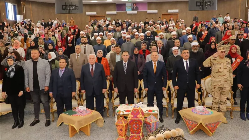 محافظ دمياط يشارك باحتفالية العيد السنوى للأزهر الشريف بالجامعة