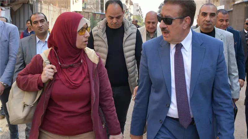محافظ بورسعيد يوجه بالبدء الفوري للتطوير الشامل لمنطقة خالد بن الوليد بالزهور
