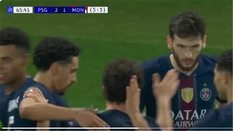 نتيجة وملخص مباراة باريس سان جيرمان وموناكو الشوط الثاني (2-2) بدوري الأبطال
