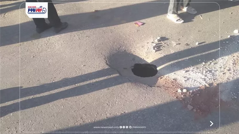 تحرك عاجل لإصلاح هبوط مفاجئ بكوبري ماقوسة جنوب المنيا