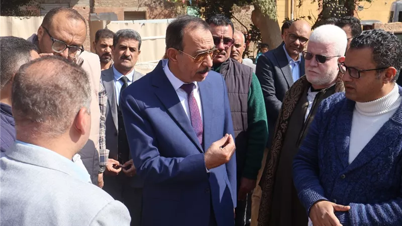محافظ سوهاج يتفقد عددا من المشروعات الخدمية والتنموية بمركز جهينة   