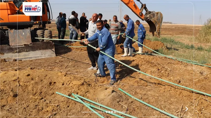 رئيس مياه الفيوم: رفع أكثر من 4 آلاف متر مواسير خلسة