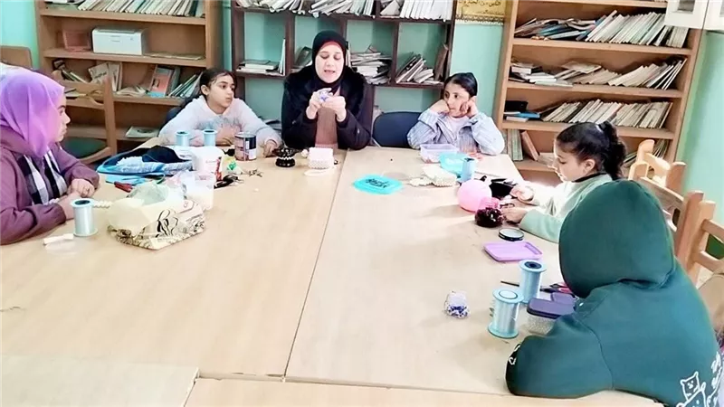 شعبة التوجيه والتاهيل بدمياط تنفذ ورش تدريبية موسعة بمركز شباب كفر الشناوي