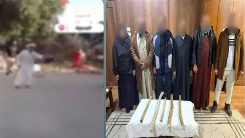 ضربوا بعض بالعصيان.. القبض على أطراف مشاجرة البحيرة