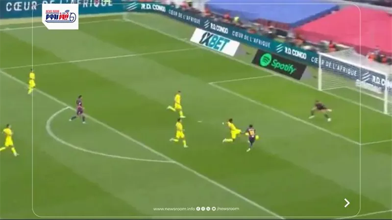 أهداف وملخص مباراة برشلونة وفياريال الشوط الأول في الدوري الإسباني