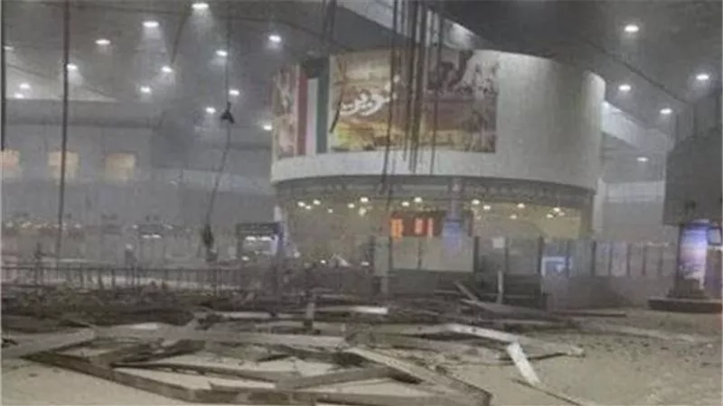 طائرة مسيرة ثانية تستهدف مشروع مطار الكويت الجديد ووقوع أضرار مادية