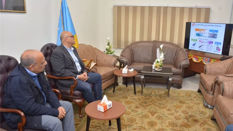 وزير الكهرباء ومحافظ الإسكندرية يتفقدان مركز تحكم غرب المدينة