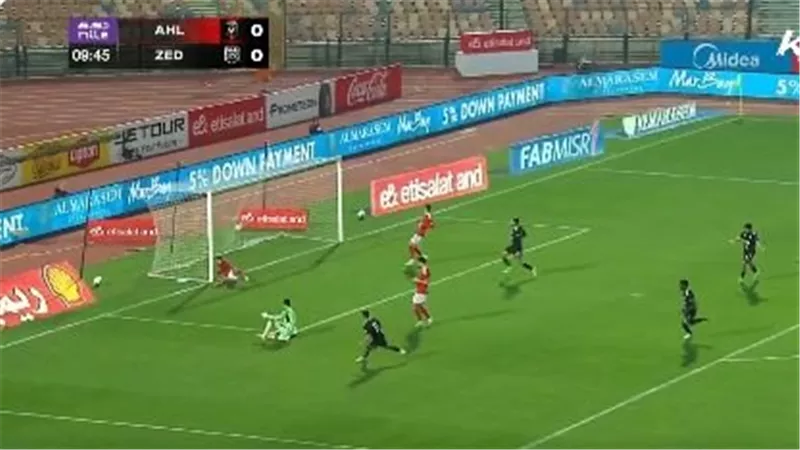أهداف وملخص مباراة الأهلي وزد الشوط الأول اليوم في الدوري المصري 2025-26