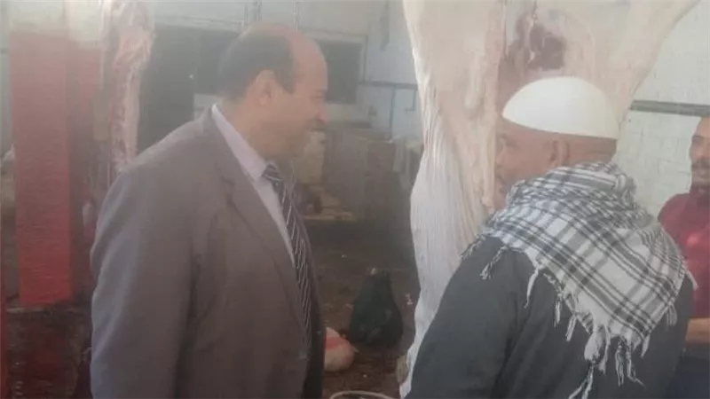 متابعة لمجزر كفر البطيخ لضمان سلامة اللحوم وجودة الخدمات البيطرية بدمياط