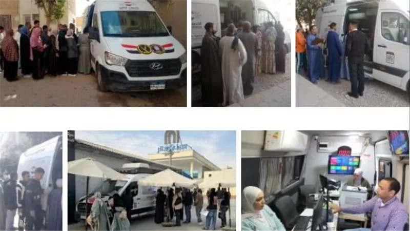قوافل المتنقلة الأحوال المدنية تصدر آلاف البطاقات في 9 محافظات