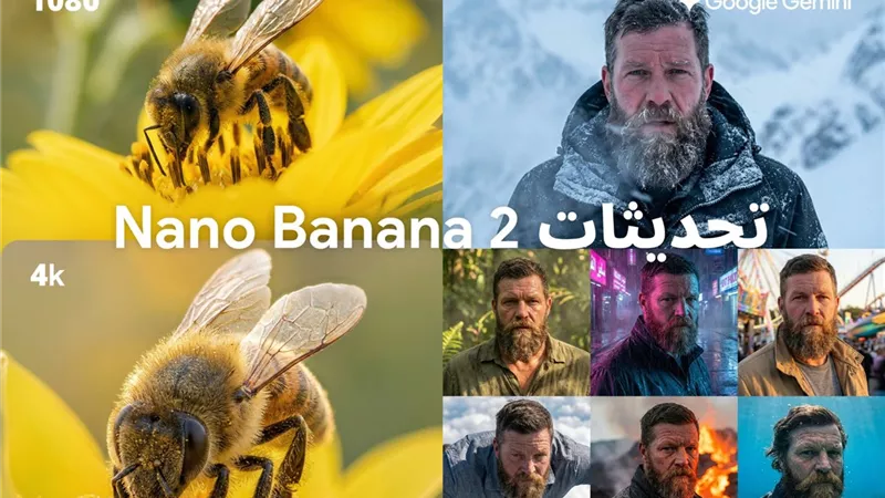 بالذكاء الاصطناعي.. نموذج Nano Banana 2 متوفر الآن على Gemini وبحث Google 