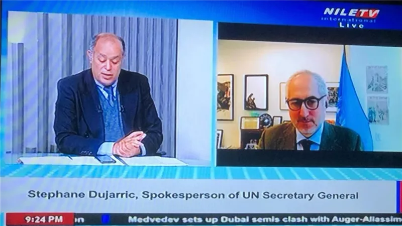المتحدث باسم الأمين العام للأمم المتحدة: التصعيد الأمريكي الإيراني يقوض السلم 