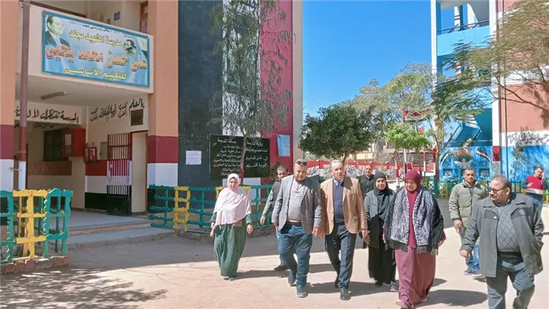 جولة لوكيل وزارة التعليم بأسيوط تستهدف 6 مدارس بالرويجات وبويط والتناغة بساحل 