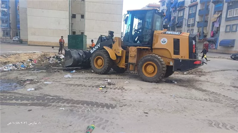   رئيس مدينة بورفؤاد: إعادة رصف أحد الأرصفة المتهالكة بشكل عاجل بمساكن الفيروز