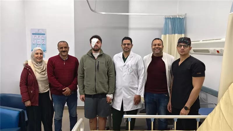 نجاح جراحة مجهرية دقيقة لإنقاذ بصر بحار أوكراني بمستشفى الرمد التخصصي ببورسعيد