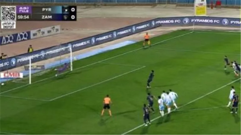نتيجة وملخص مباراة الزمالك وبيراميدز الشوط الثاني (1-0) الآن في دوري النيل