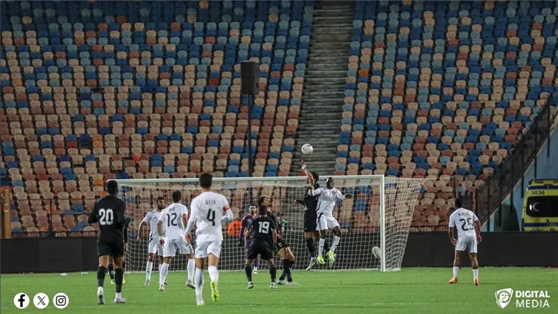 التعادل الإيجابي يحسم مباراة بتروجت ومودرن سبورت في الدوري