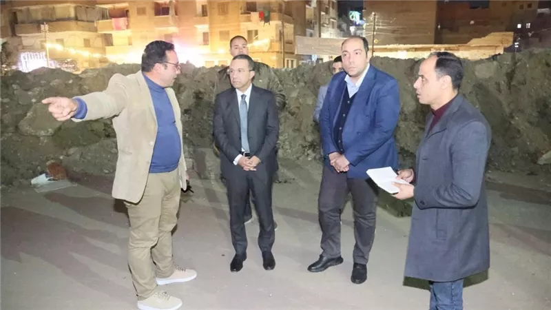 محافظ المنوفية يتفقد محيط اللجنة الطبية العامة للتأمين الصحي لإمكانية استغلاله