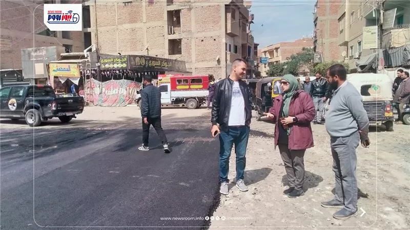 رئيس مركز أبشواي تتفقد أعمال رصف طريق العجميين – طبهار بطول 3.5كم
