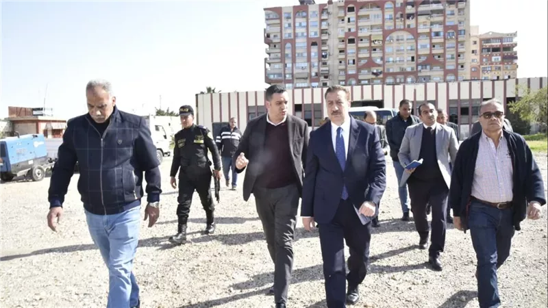 جولة ميدانية لبحث تحويل الأراضي غير المستغلة لمشروعات تنموية في بورسعيد