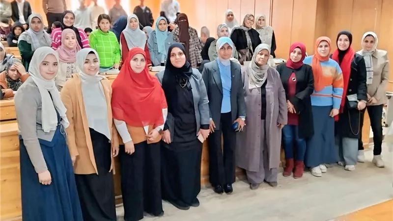 لزيادة الوعي.. ندوات توعوية بكلية التمريض جامعة بني سويف 