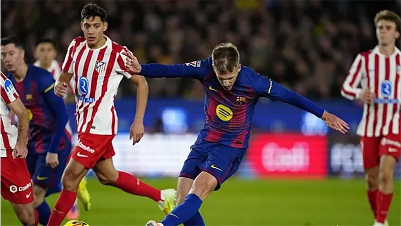 برشلونة وأتلتيكو مدريد.. التشكيل الرسمي لقمة إياب نصف نهائي كأس ملك إسبانيا