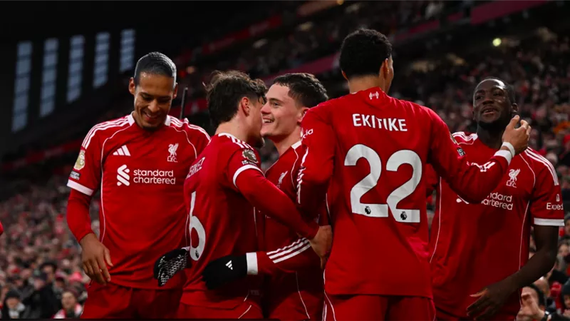 ملخص ونتيجة مباراة ليفربول وولفرهامبتون الشوط الثاني (1-2) في الدوري الإنجليزي