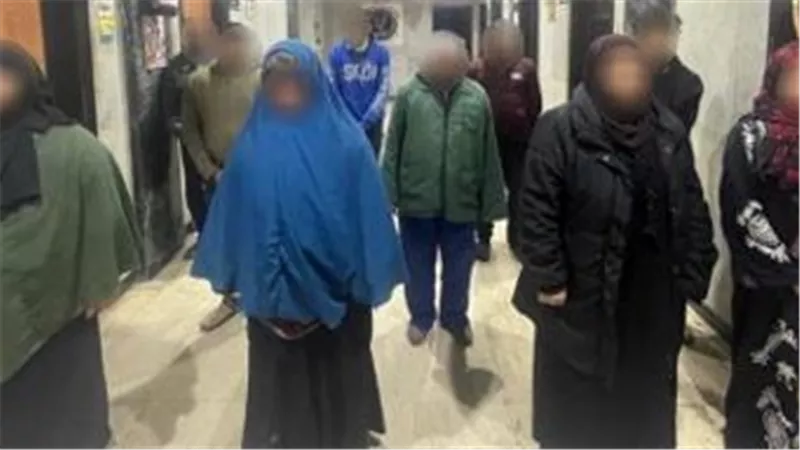بينهم مسجلين خطر.. ضبط 13 شخصا 